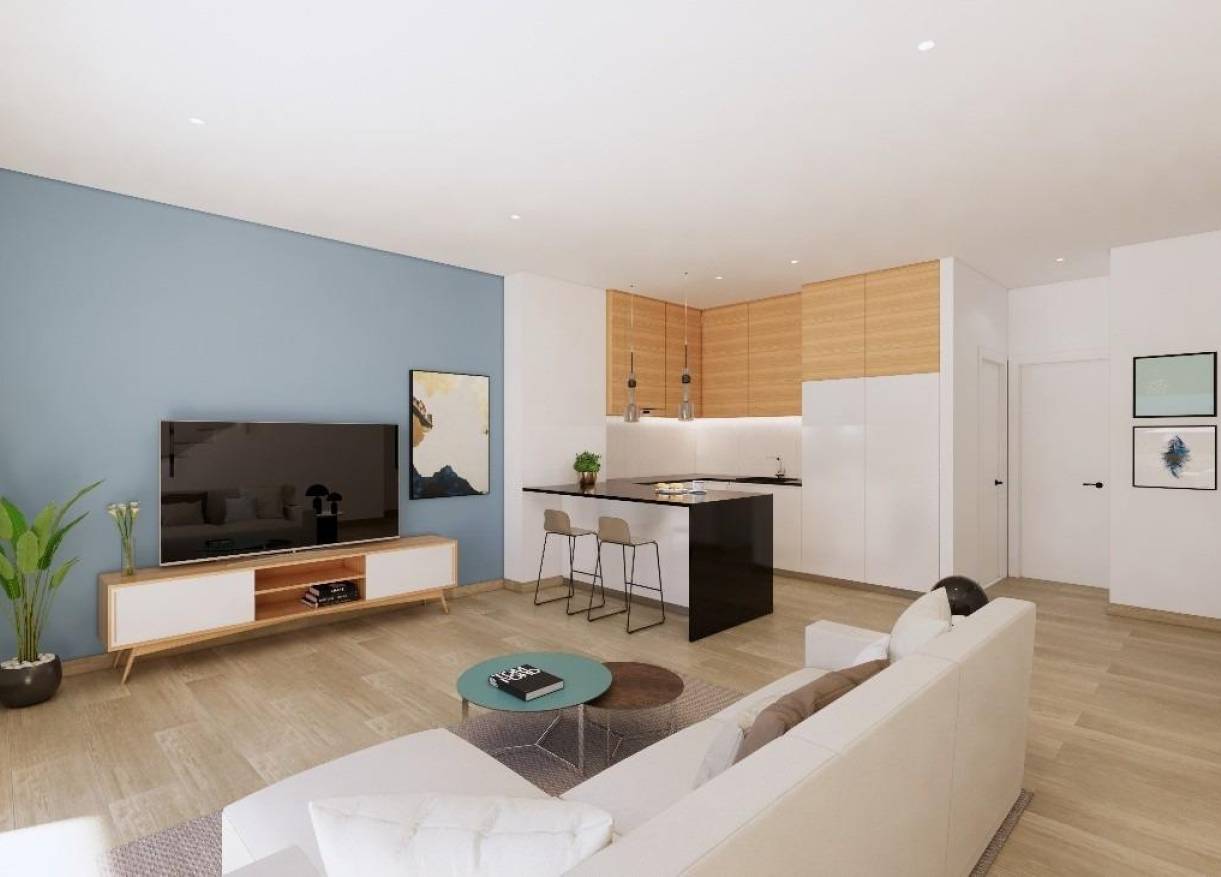 Nieuwbouw - Townhouse / Semi-detached - Los Alcazares - Serena Golf