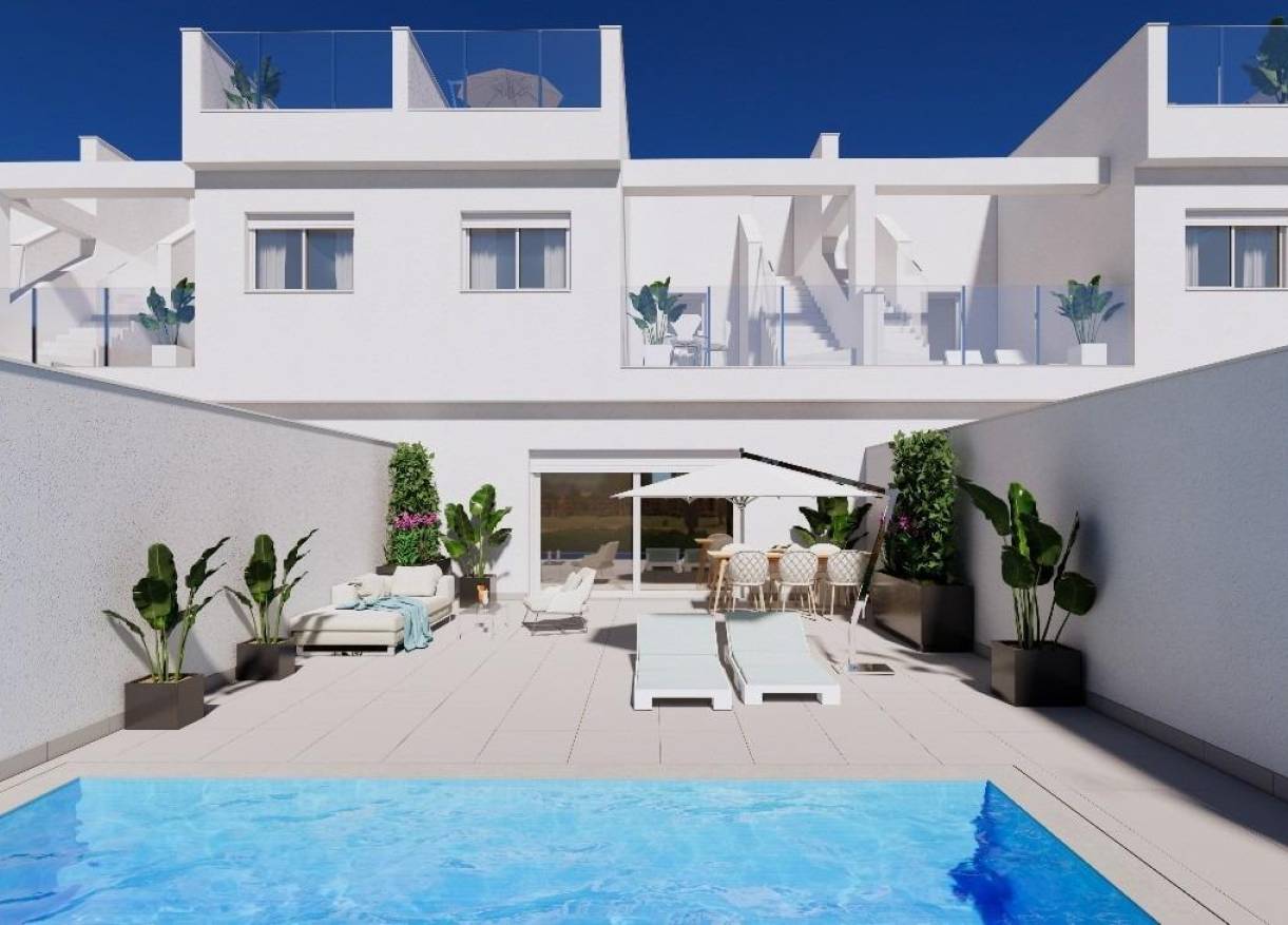 Nieuwbouw - Townhouse / Semi-detached - Los Alcazares - Serena Golf