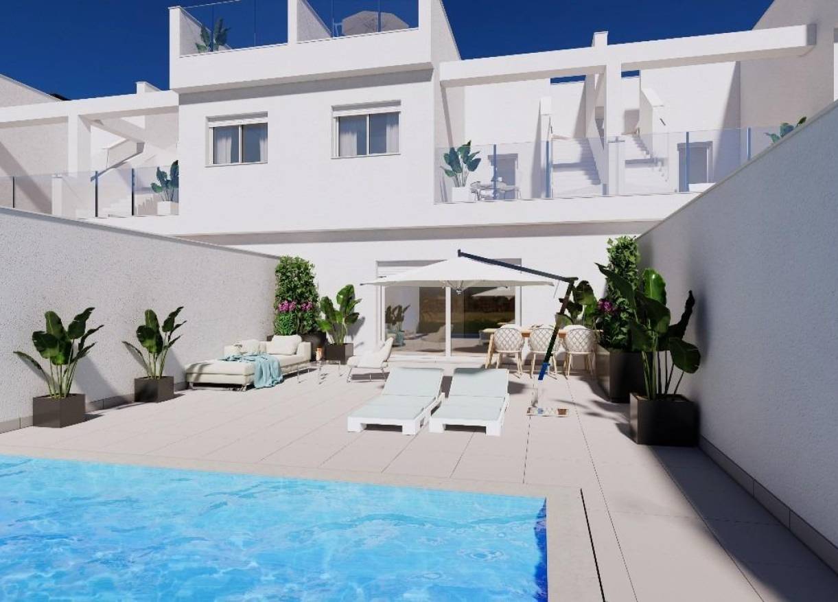 Nieuwbouw - Townhouse / Semi-detached - Los Alcazares - Serena Golf