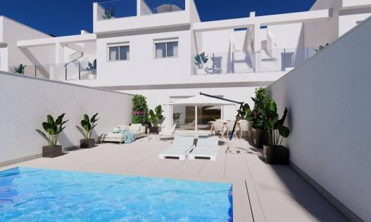Nieuwbouw - Townhouse / Semi-detached - Los Alcazares - Serena Golf
