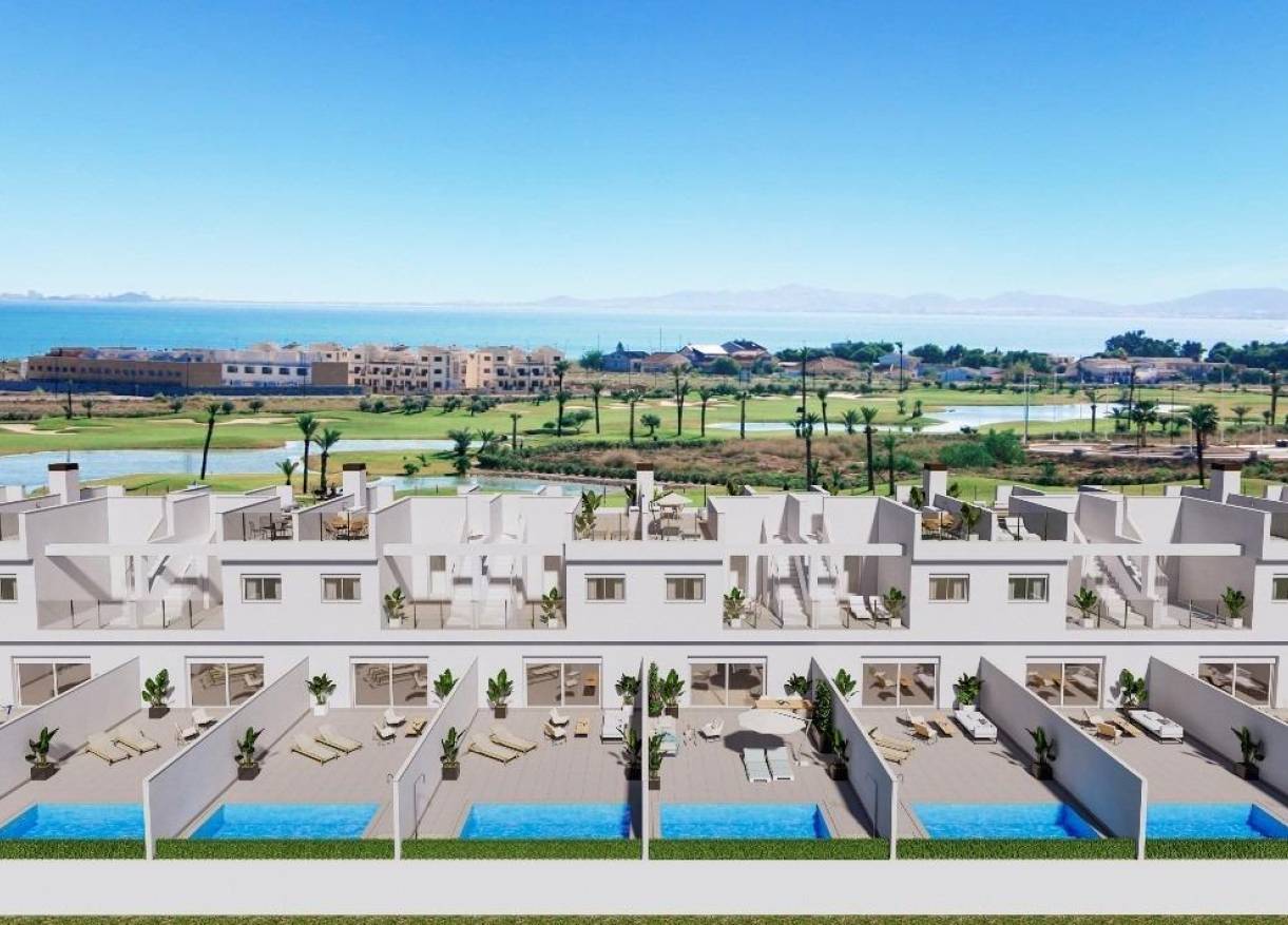 Nieuwbouw - Townhouse / Semi-detached - Los Alcazares - Serena Golf