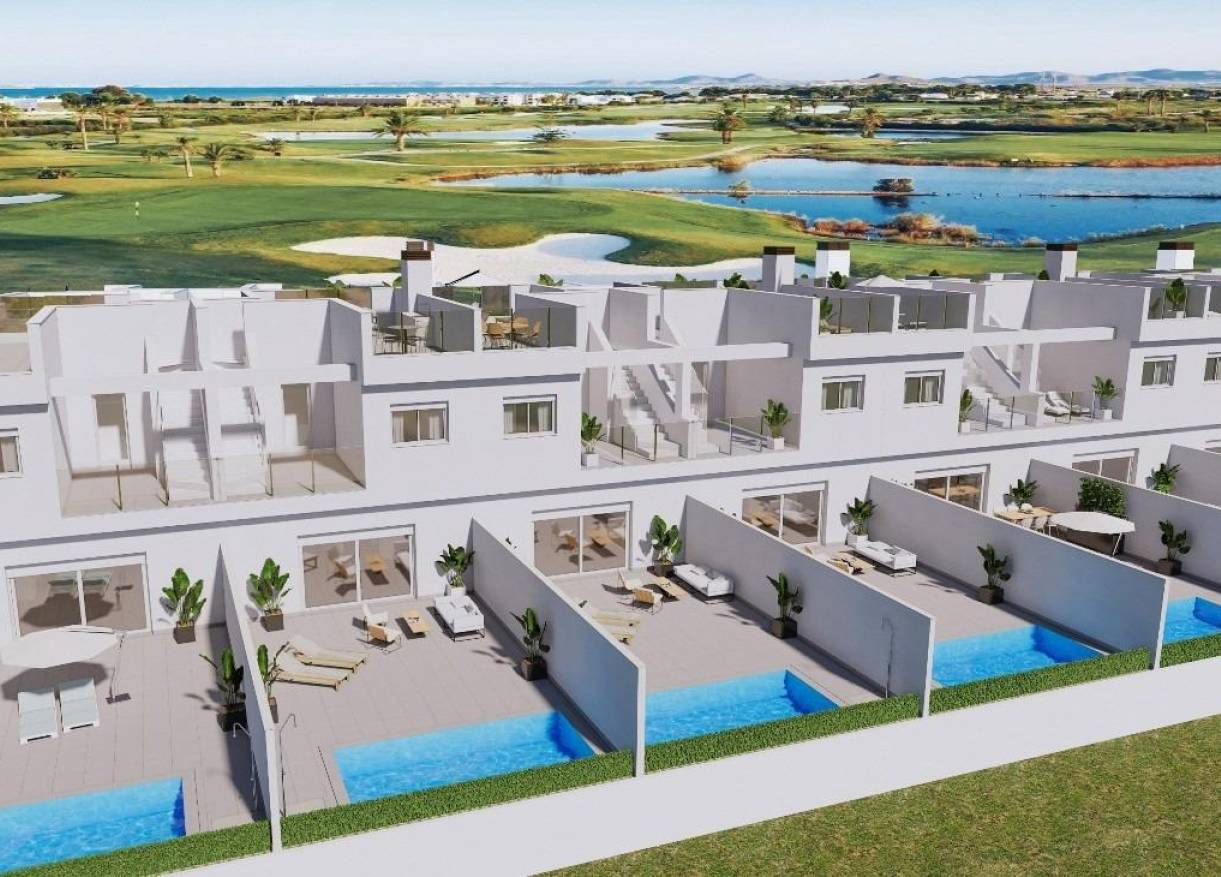 Nieuwbouw - Townhouse / Semi-detached - Los Alcazares - Serena Golf