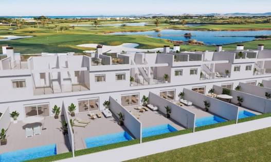 Nieuwbouw - Townhouse / Semi-detached - Los Alcazares - Serena Golf