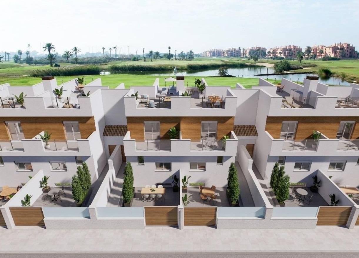 Nieuwbouw - Townhouse / Semi-detached - Los Alcazares - Serena Golf