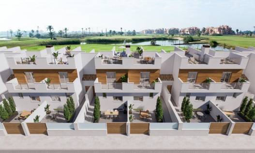 Nieuwbouw - Townhouse / Semi-detached - Los Alcazares - Serena Golf
