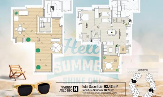 Nieuwbouw - Penthouse - La Manga del Mar Menor - La Manga