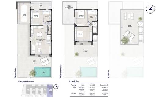 Nieuwbouw - Townhouse / Semi-detached - San Pedro del Pinatar - Polideportivo