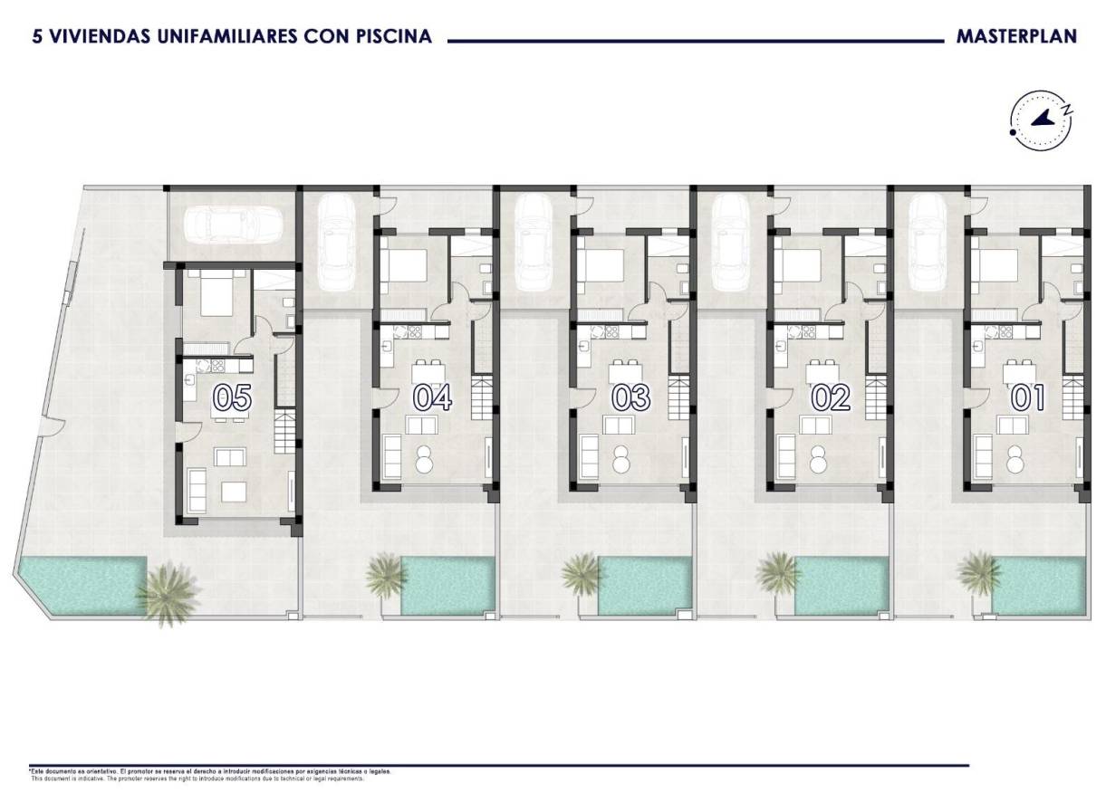 Nieuwbouw - Townhouse / Semi-detached - San Pedro del Pinatar - Polideportivo