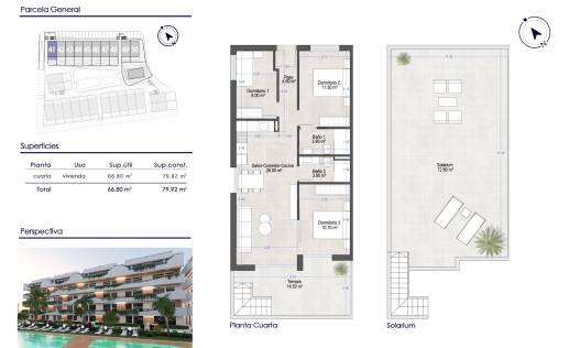 Nieuwbouw - Penthouse - San Javier - Santiago de la Ribera