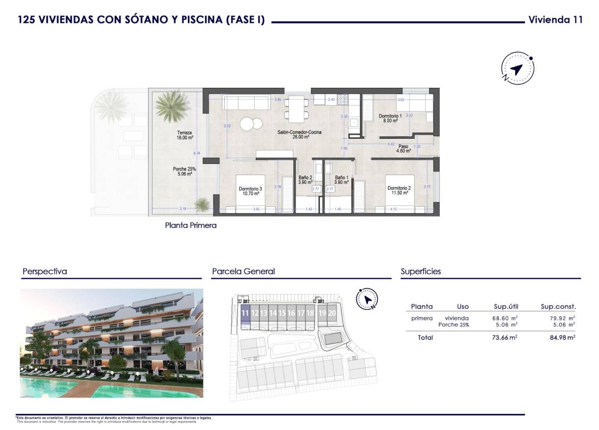 Nieuwbouw - Appartement - San Javier - Santiago de la Ribera