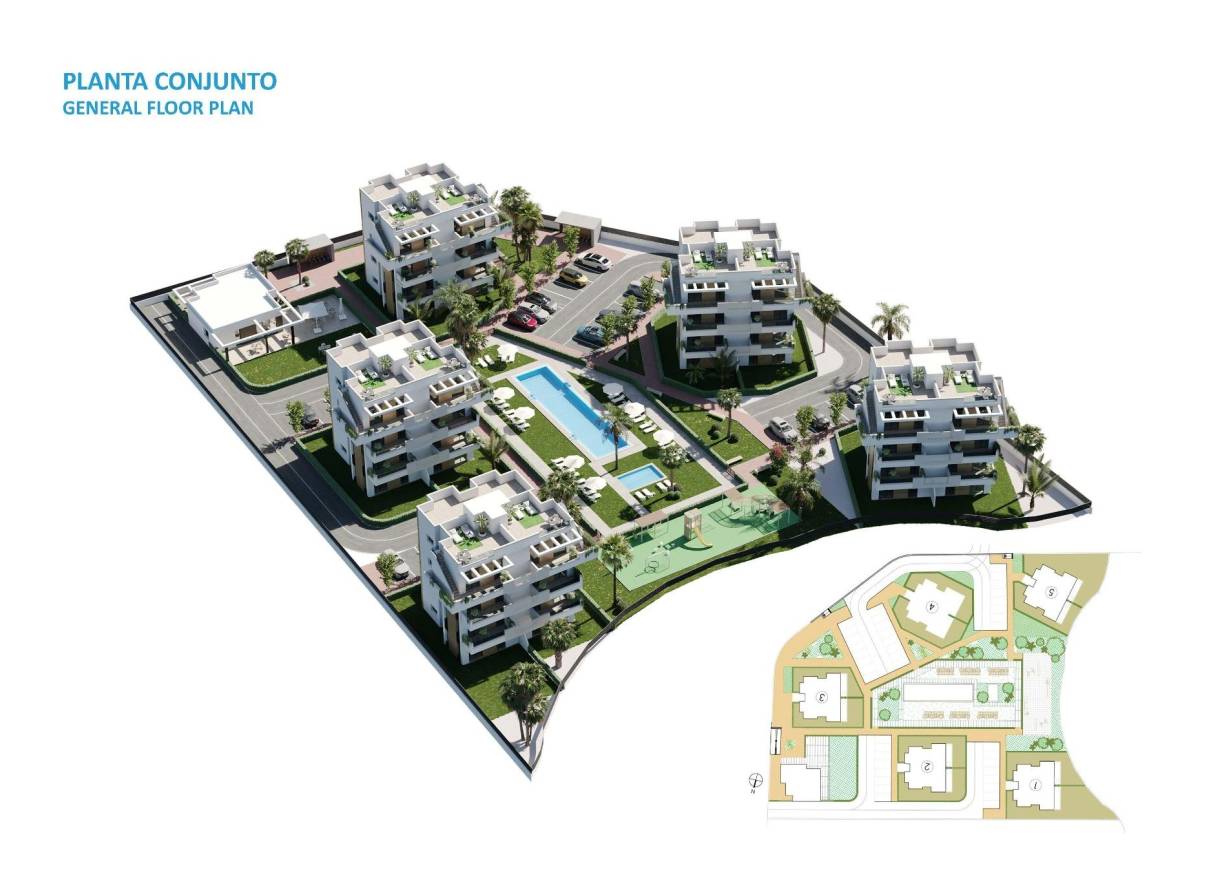 Nieuwbouw - Appartement - Torre Pacheco - Santa Rosalia Lake And Life Resort