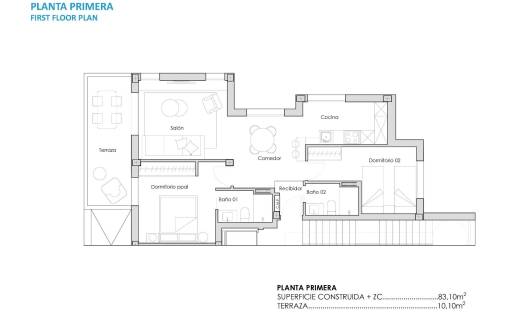 Nieuwbouw - Appartement - Torre Pacheco - Santa Rosalia Lake And Life Resort