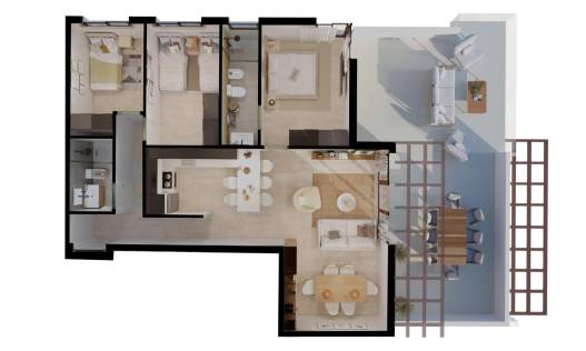 Nieuwbouw - Appartement - Vera - Vera Playa