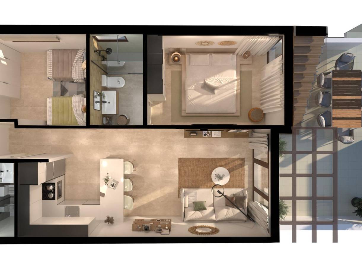 Nieuwbouw - Appartement - Vera - Vera Playa