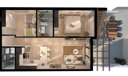 Nieuwbouw - Appartement - Vera - Vera Playa