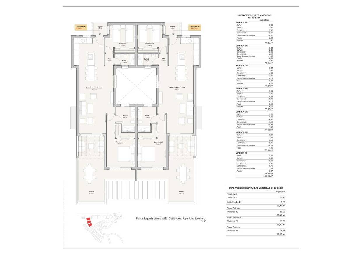 Nieuwbouw - Penthouse - Mojacar - Playa De Macenas