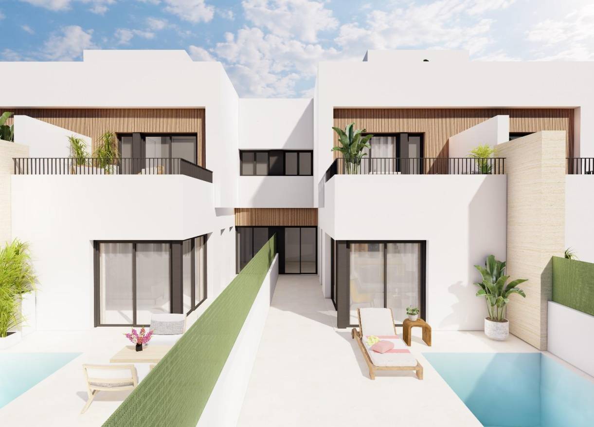 Nieuwbouw - Townhouse / Semi-detached - Santiago de la Ribera