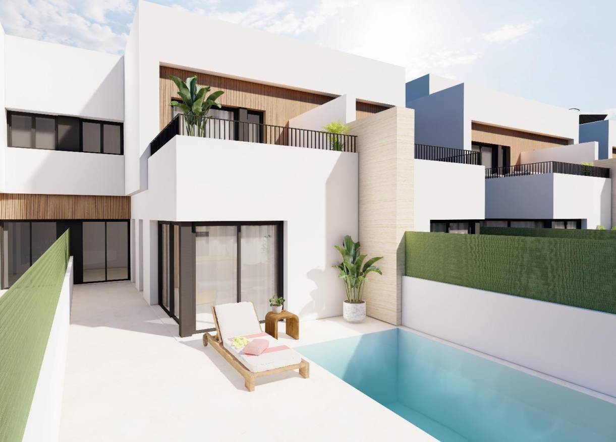 Nieuwbouw - Townhouse / Semi-detached - Santiago de la Ribera