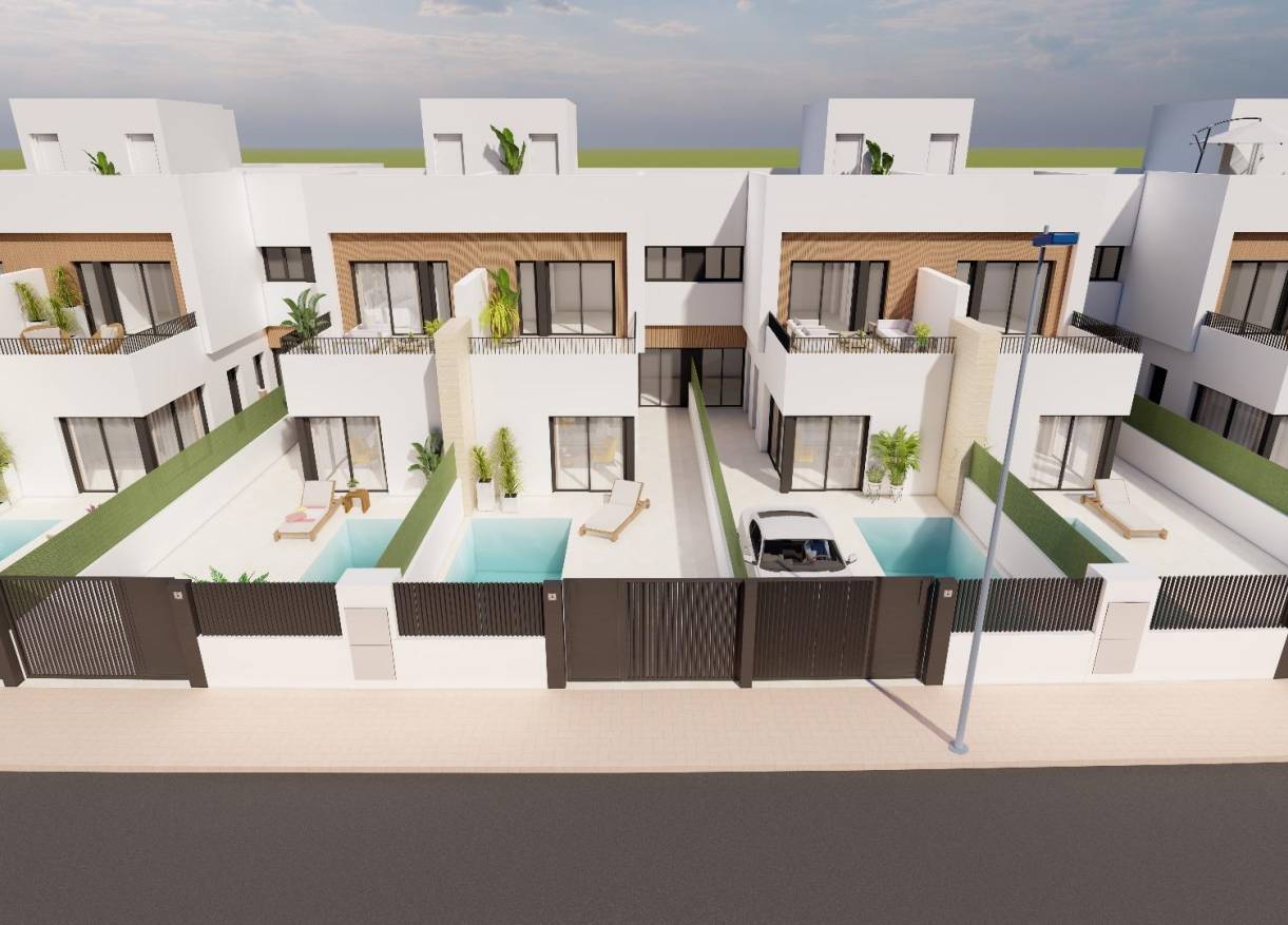 Nieuwbouw - Townhouse / Semi-detached - Santiago de la Ribera
