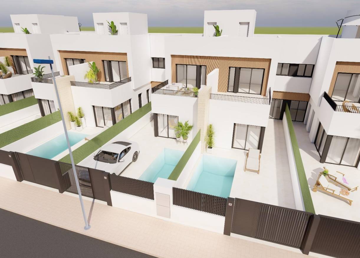 Nieuwbouw - Townhouse / Semi-detached - Santiago de la Ribera