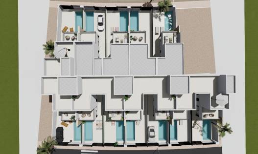 Nieuwbouw - Townhouse / Semi-detached - Santiago de la Ribera