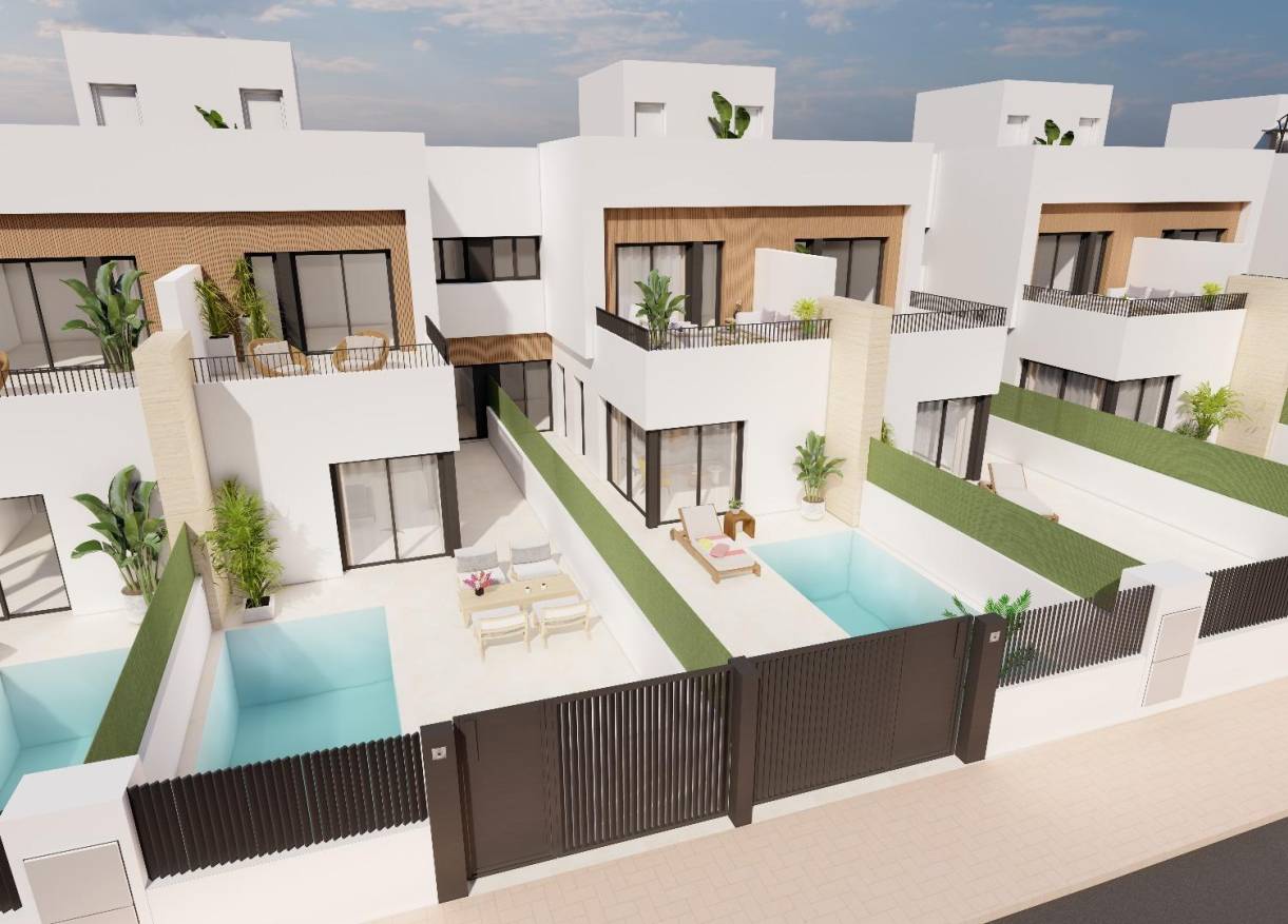 Nieuwbouw - Townhouse / Semi-detached - Santiago de la Ribera