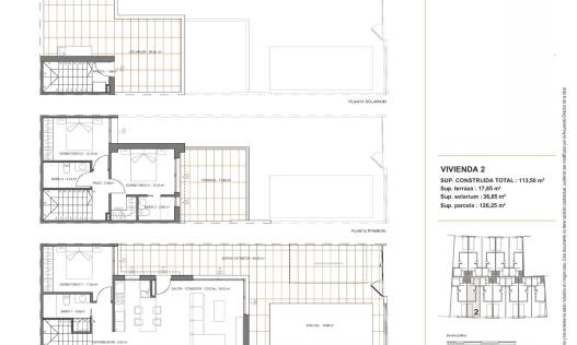 Nieuwbouw - Townhouse / Semi-detached - Santiago de la Ribera