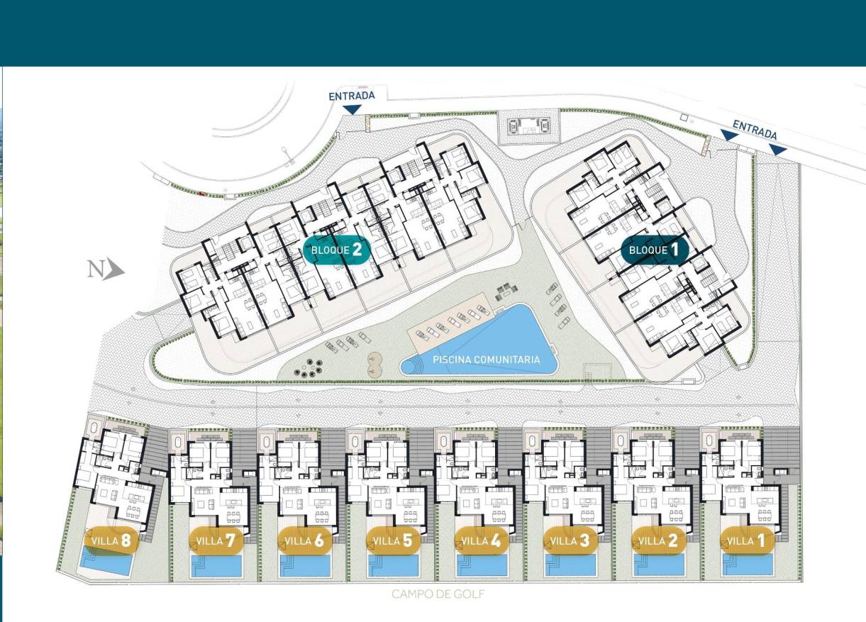 Nieuwbouw - Penthouse - Los Alcazares - Serena Golf