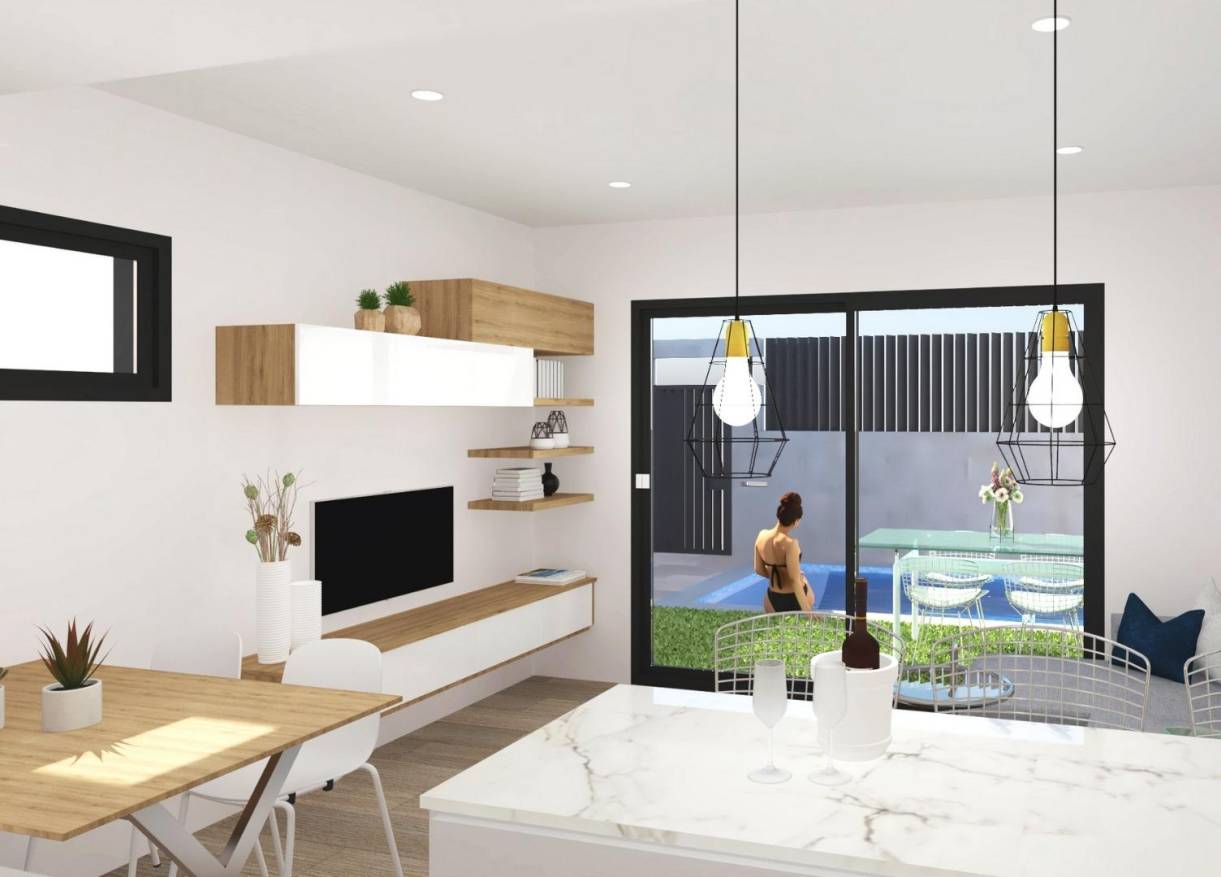 Nieuwbouw - Townhouse / Semi-detached - San Javier - Santiago de la Ribera