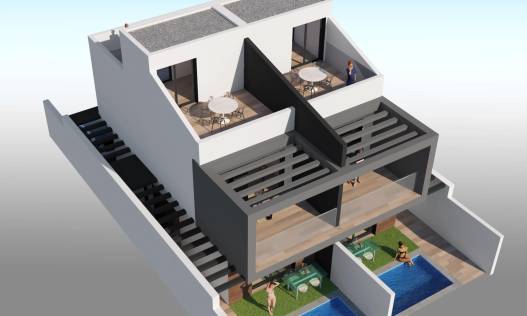 Nieuwbouw - Townhouse / Semi-detached - San Javier - Santiago de la Ribera