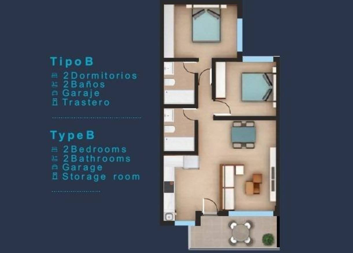 Nieuwbouw - Penthouse - San Pedro del Pinatar - Los Pinos