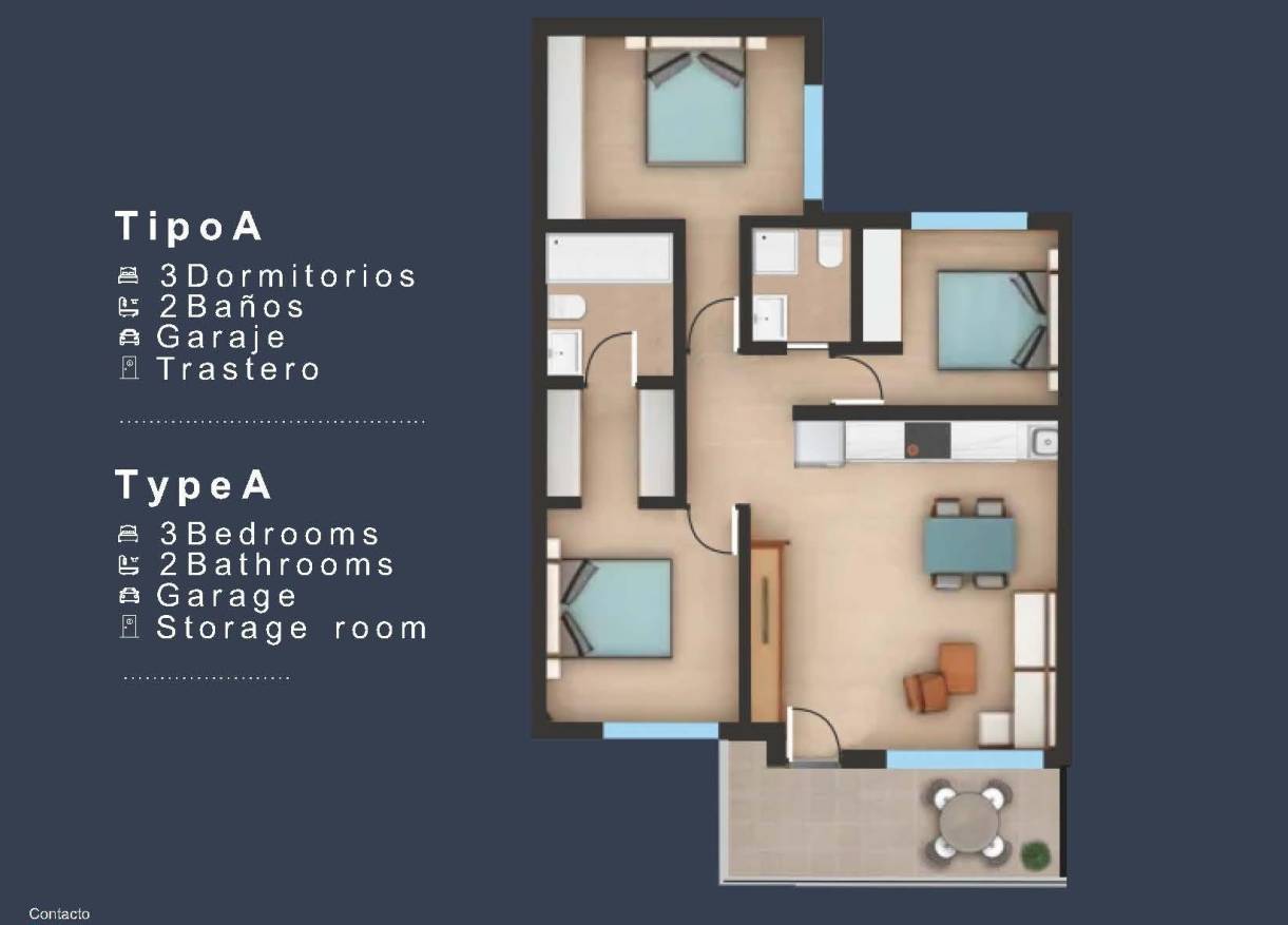 Nieuwbouw - Penthouse - San Pedro del Pinatar - Los Pinos