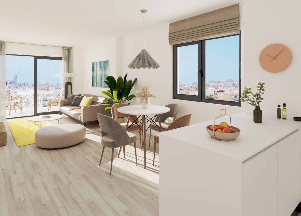 Nieuwbouw - Appartement - Malaga - Malaga Centro