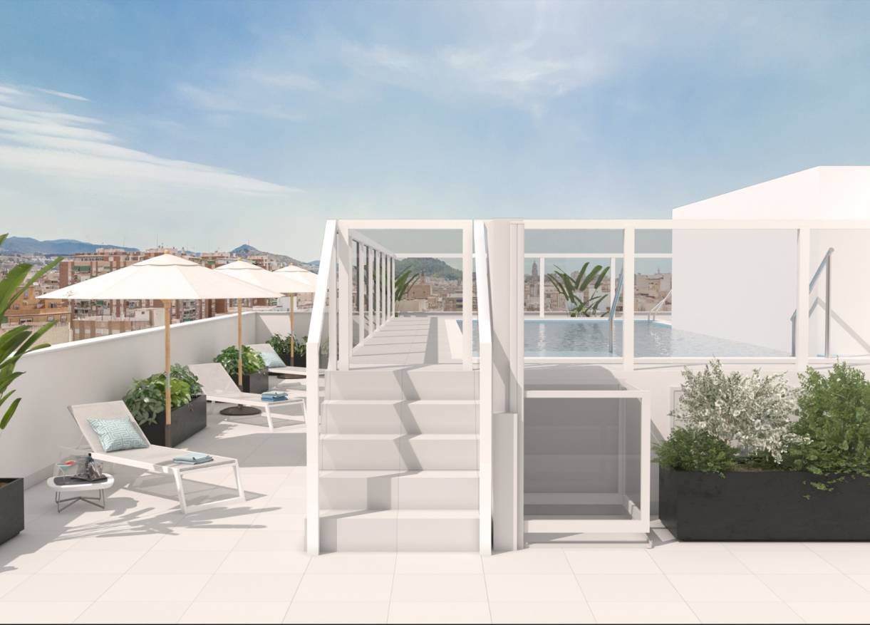 Nieuwbouw - Appartement - Malaga - Malaga Centro