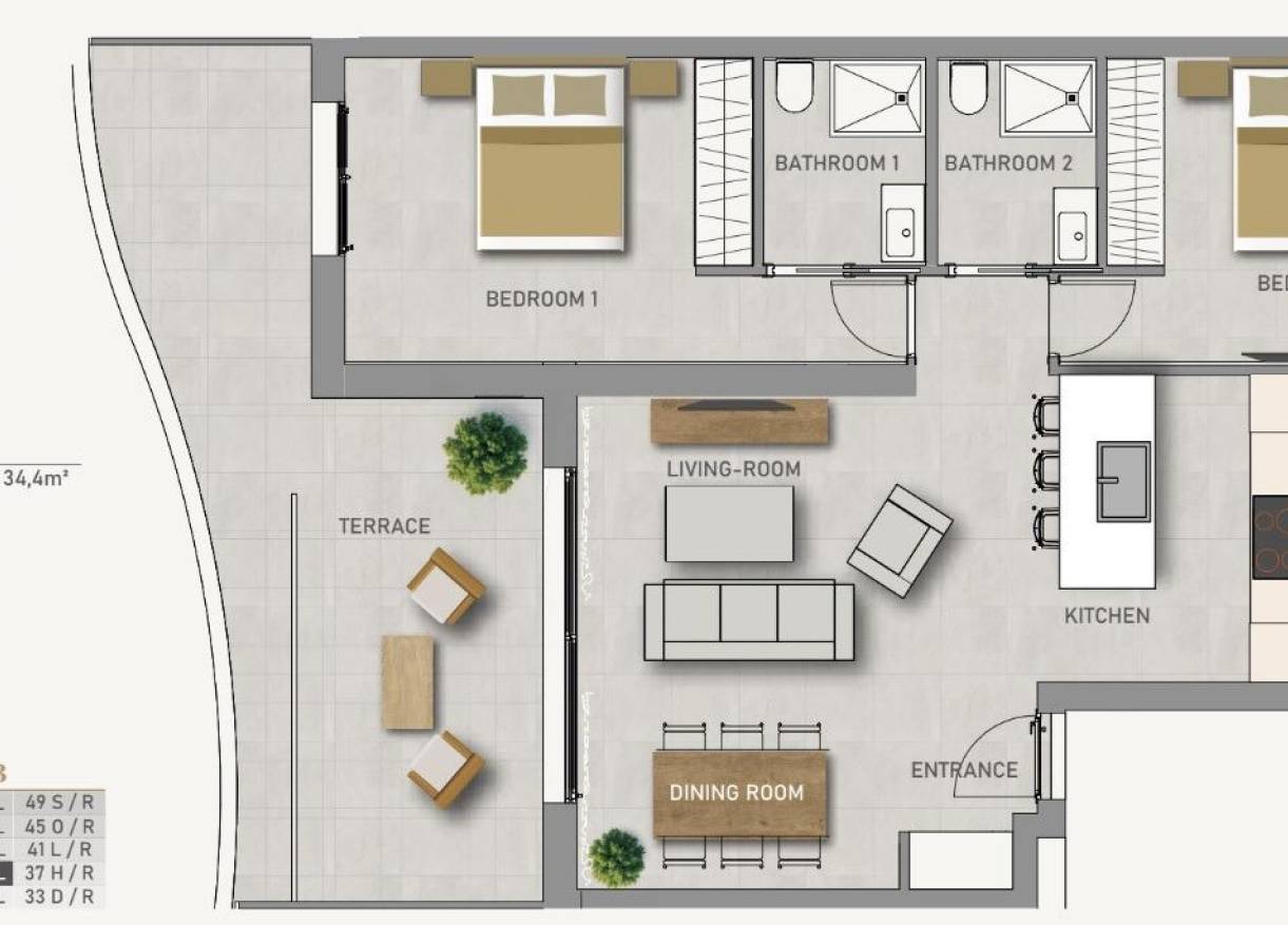 Nieuwbouw - Appartement - Guardamar del segura - El Raso