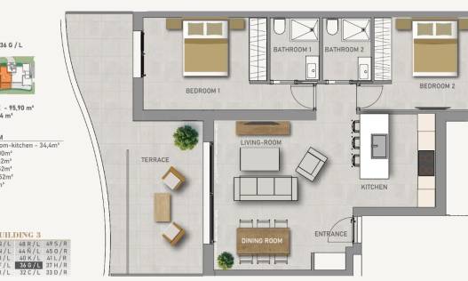 Nieuwbouw - Appartement - Guardamar del segura - El Raso