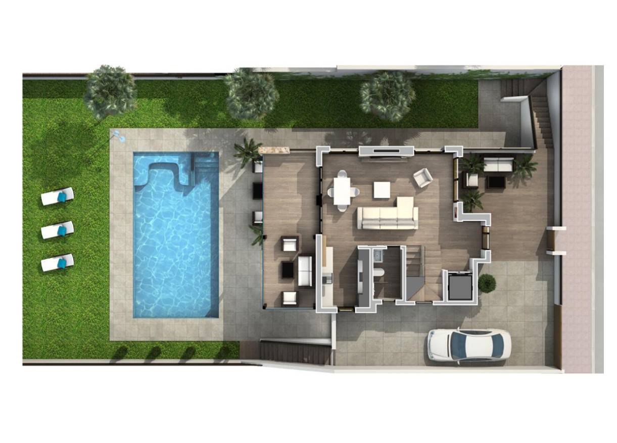 Nieuwbouw - Villa - Rojales - Golf La Marquesa (Ciudad Quesada)