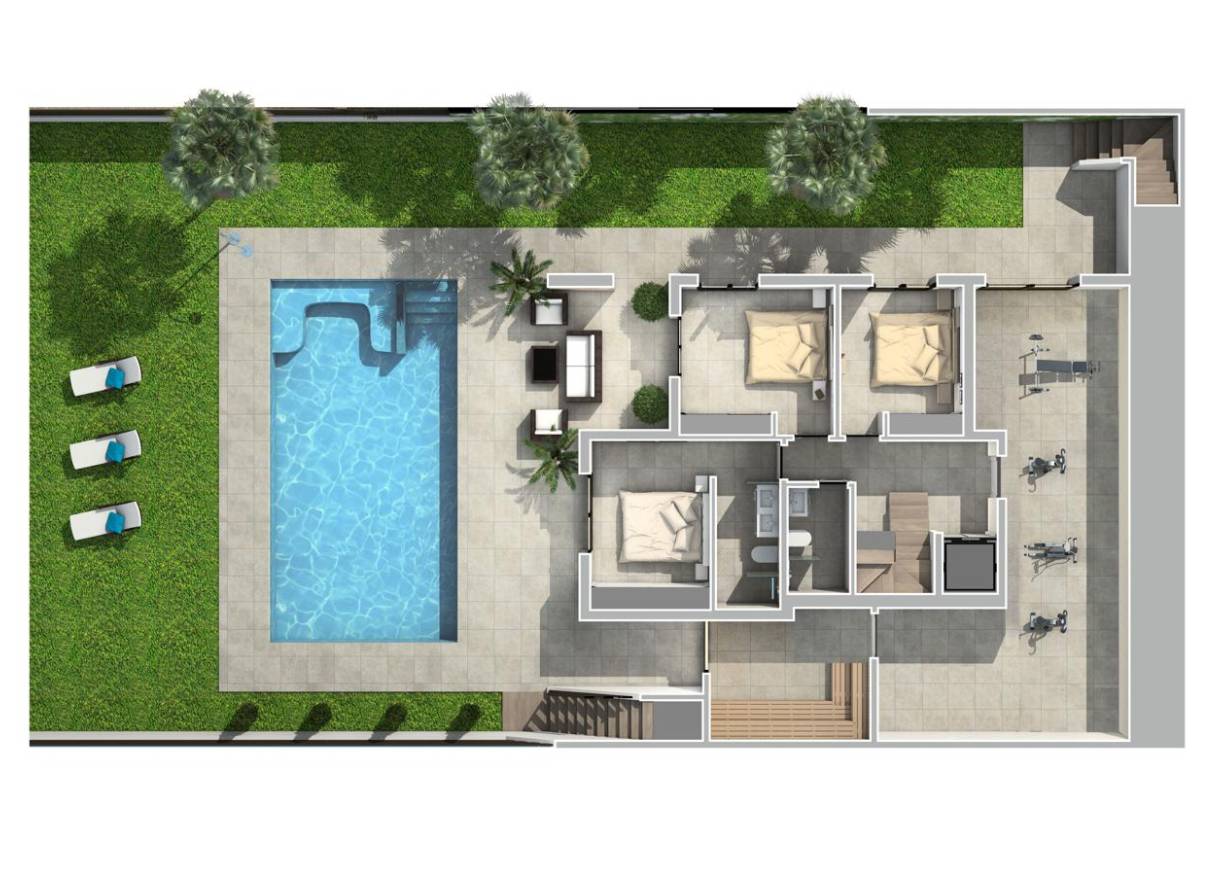 Nieuwbouw - Villa - Rojales - Golf La Marquesa (Ciudad Quesada)