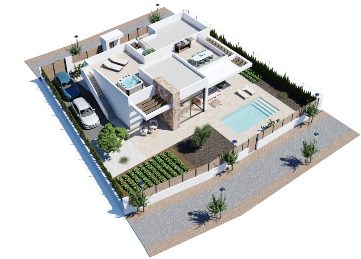 Nieuwbouw - Villa - Fuente Álamo de Murcia - Hacienda del Alamo