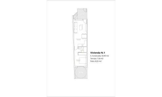 Nieuwbouw - Appartement - San Pedro del Pinatar - Los Antolinos