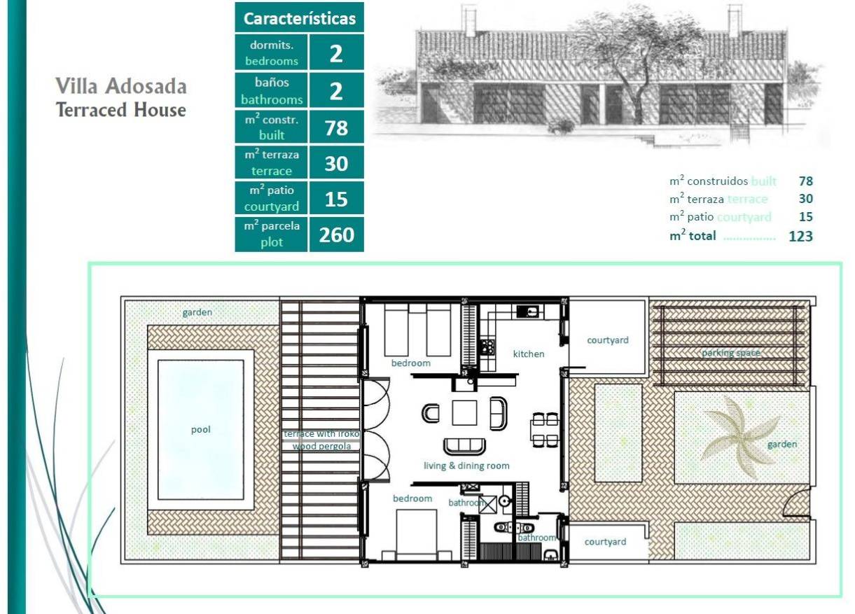 Nieuwbouw - Townhouse / Semi-detached - Sucina - Peraleja Golf