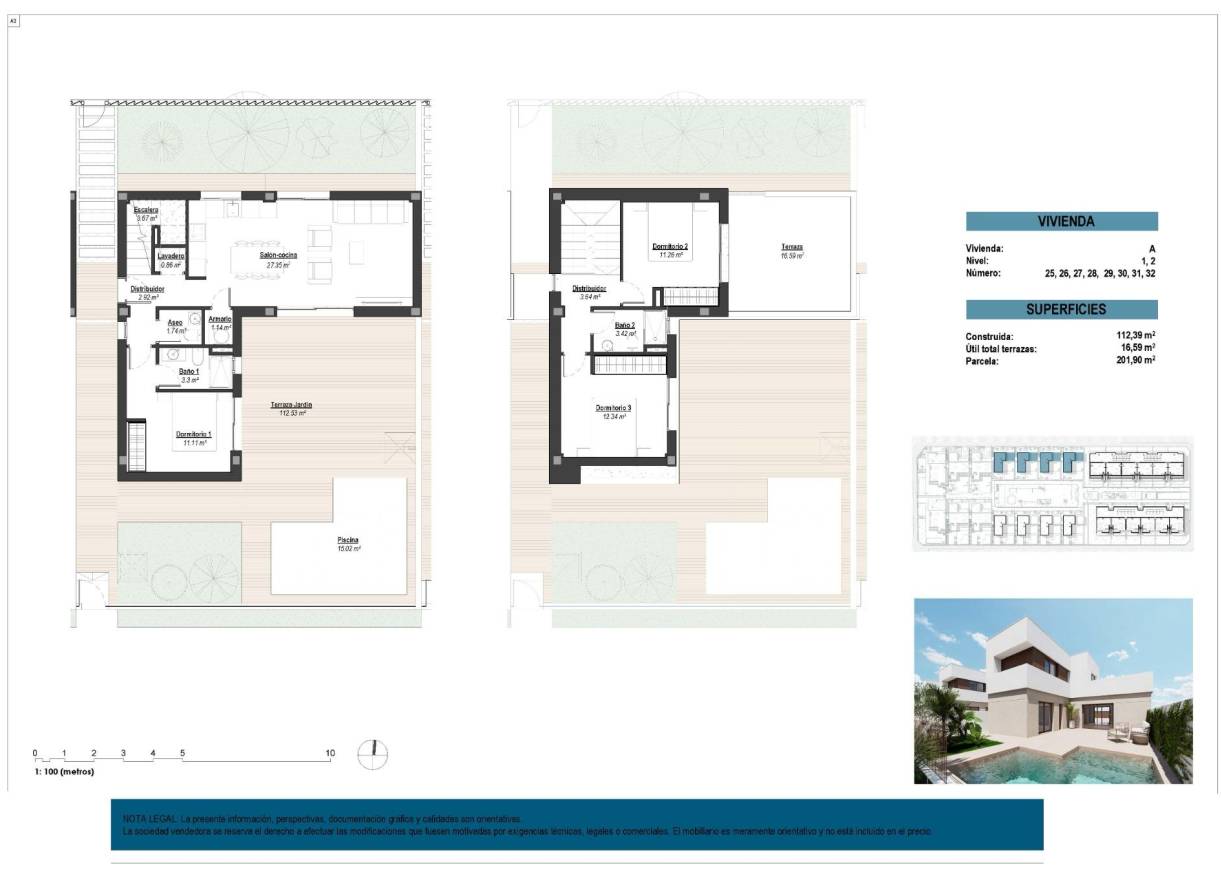 Nieuwbouw - Villa - Los Alcazares - Serena Golf