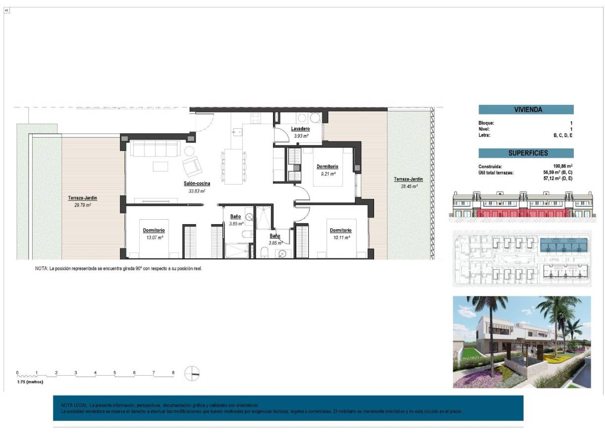 Nieuwbouw - Appartement - Los Alcazares - Serena Golf