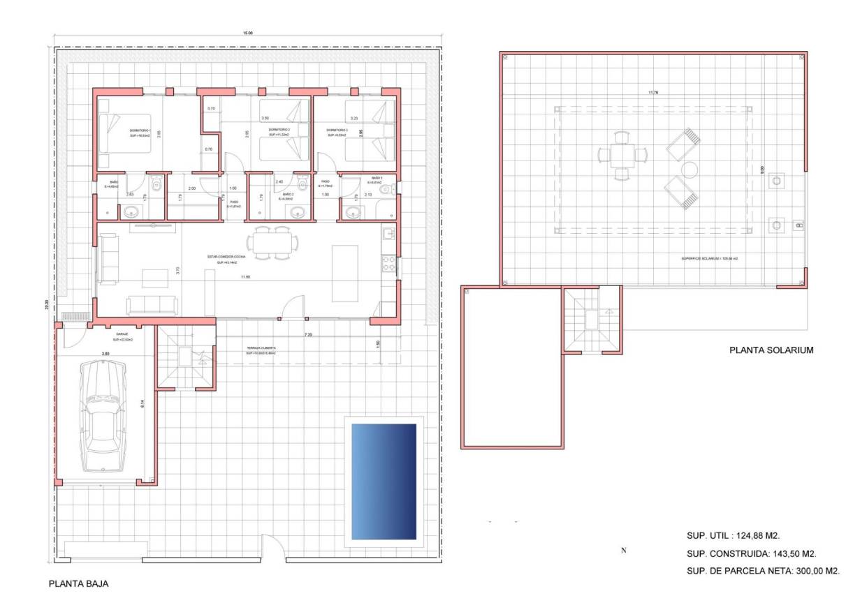 Nieuwbouw - Villa - Fuente Álamo de Murcia - La Pinilla