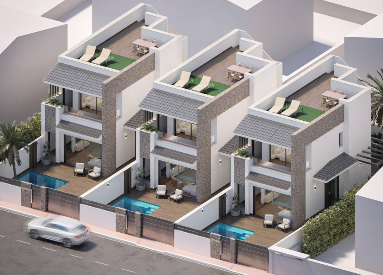 Nieuwbouw - Villa - San Pedro del Pinatar - Pueblo