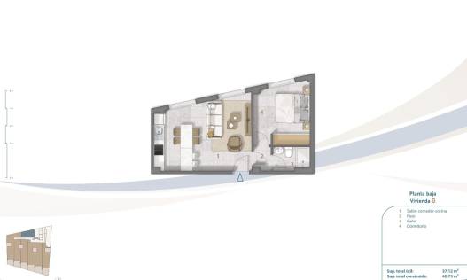 Nieuwbouw - Appartement - San Pedro del Pinatar - Playa Villananitos