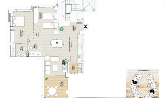 Nieuwbouw - Appartement - La Manga del Mar Menor - La Manga