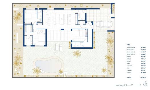 Nieuwbouw - Villa - Baños y mendigo - Altaona Golf