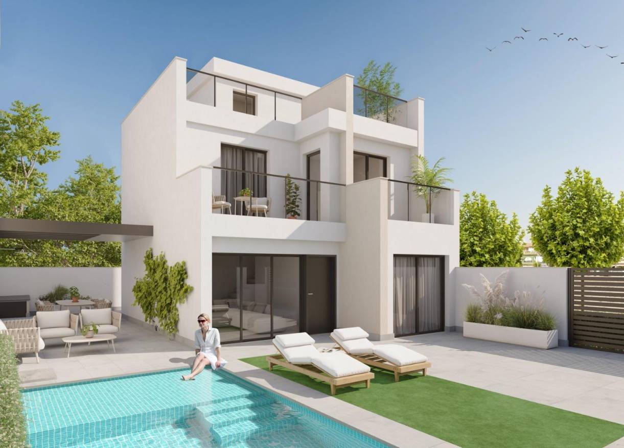 Nieuwbouw - Villa - Los Alcazares - Playa la Atascadera