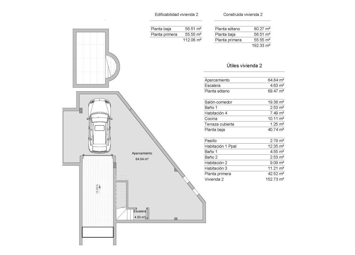 Nieuwbouw - Townhouse / Semi-detached - Los Alcazares - Torre del Rame